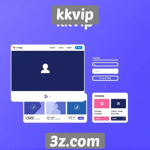 Análise da interface do usuário no site kkvip
